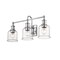 Z-Lite Bryant 3 Light Vanity, Chrome And Clear Seedy 734-3V-CH - alternate 1